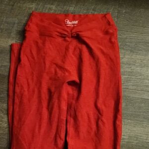 Bombshell Sportswear Red Leggings